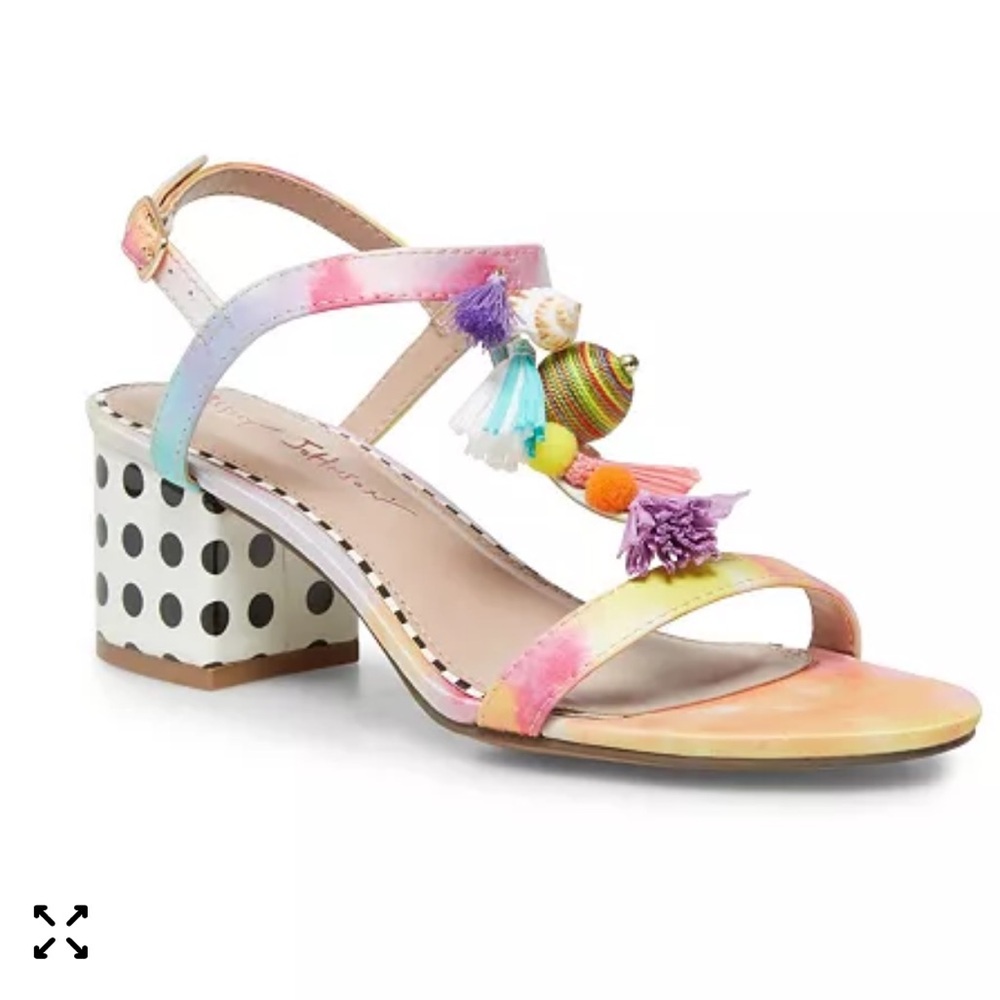 Betsey Johnson Millie Multicolor Sandals